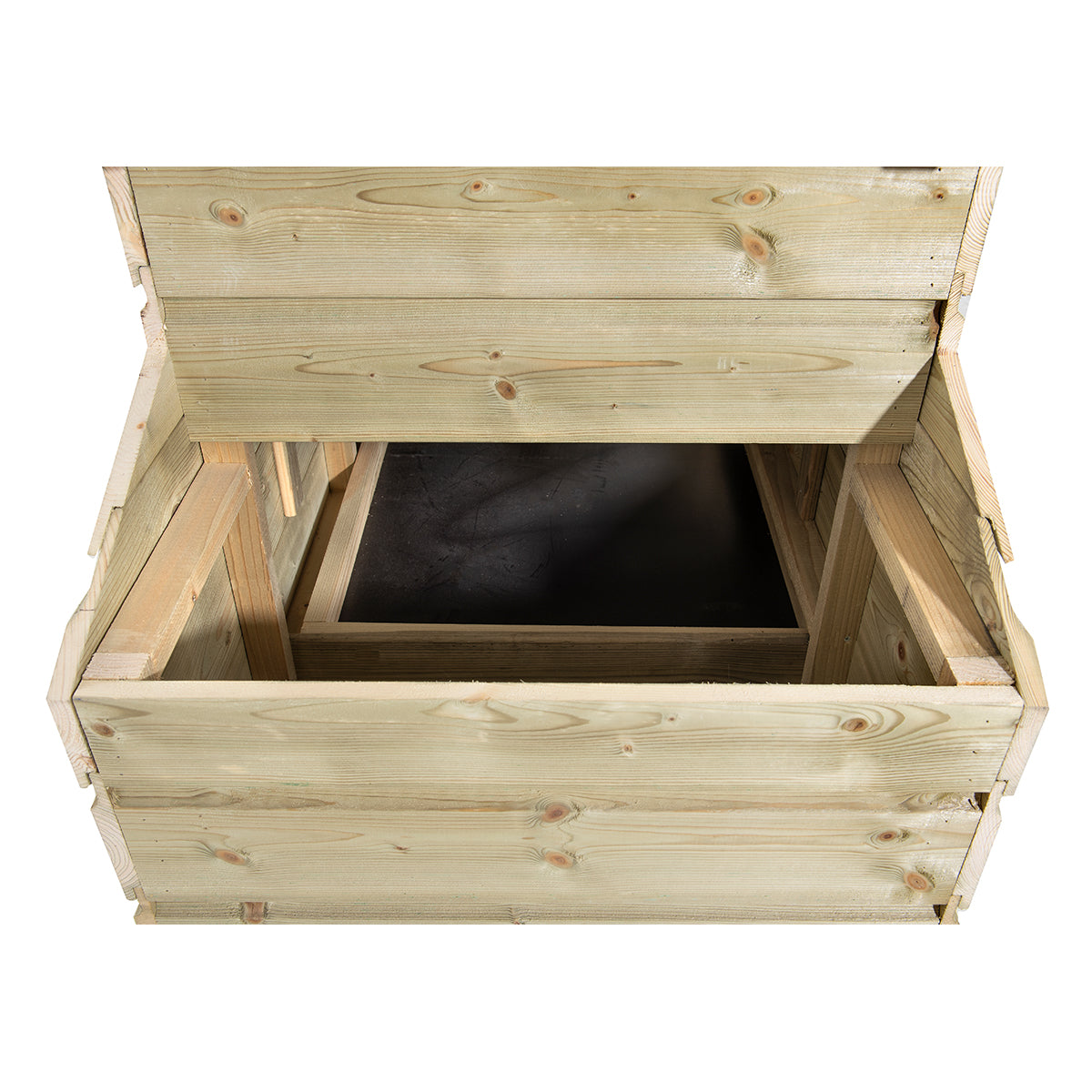 Kippenhok Henri – 73x73x110 cm – foto 6