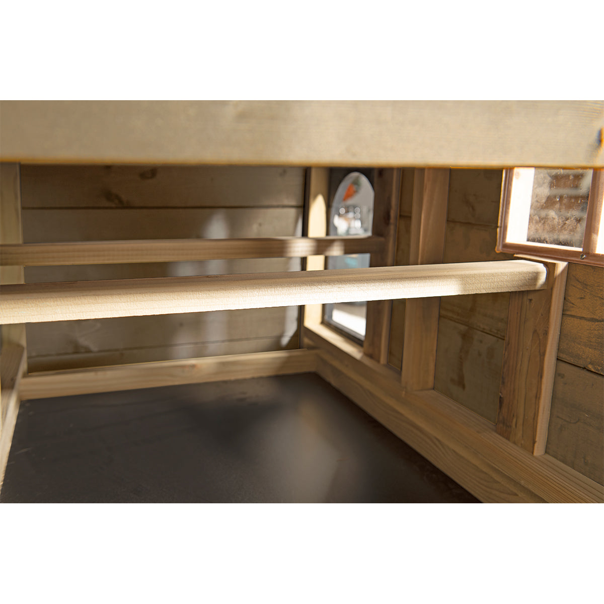 Kippenhok Henri – 73x73x110 cm – foto 7