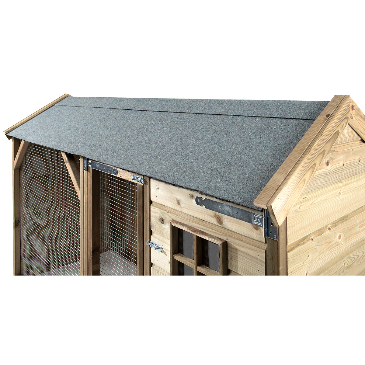Konijnenhok Lola 95x95x148 cm hout – foto 7