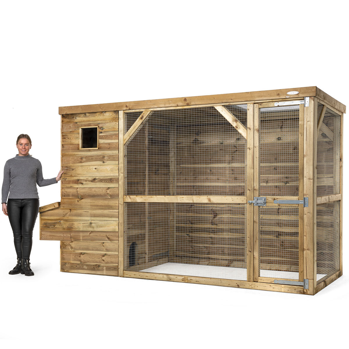 Kippenhok Toon links 336 cm – foto 2