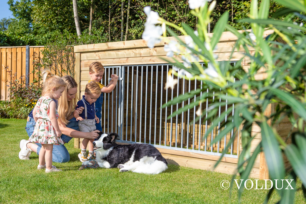 Hondenkennel Luna 260x130x132 cm – foto 4