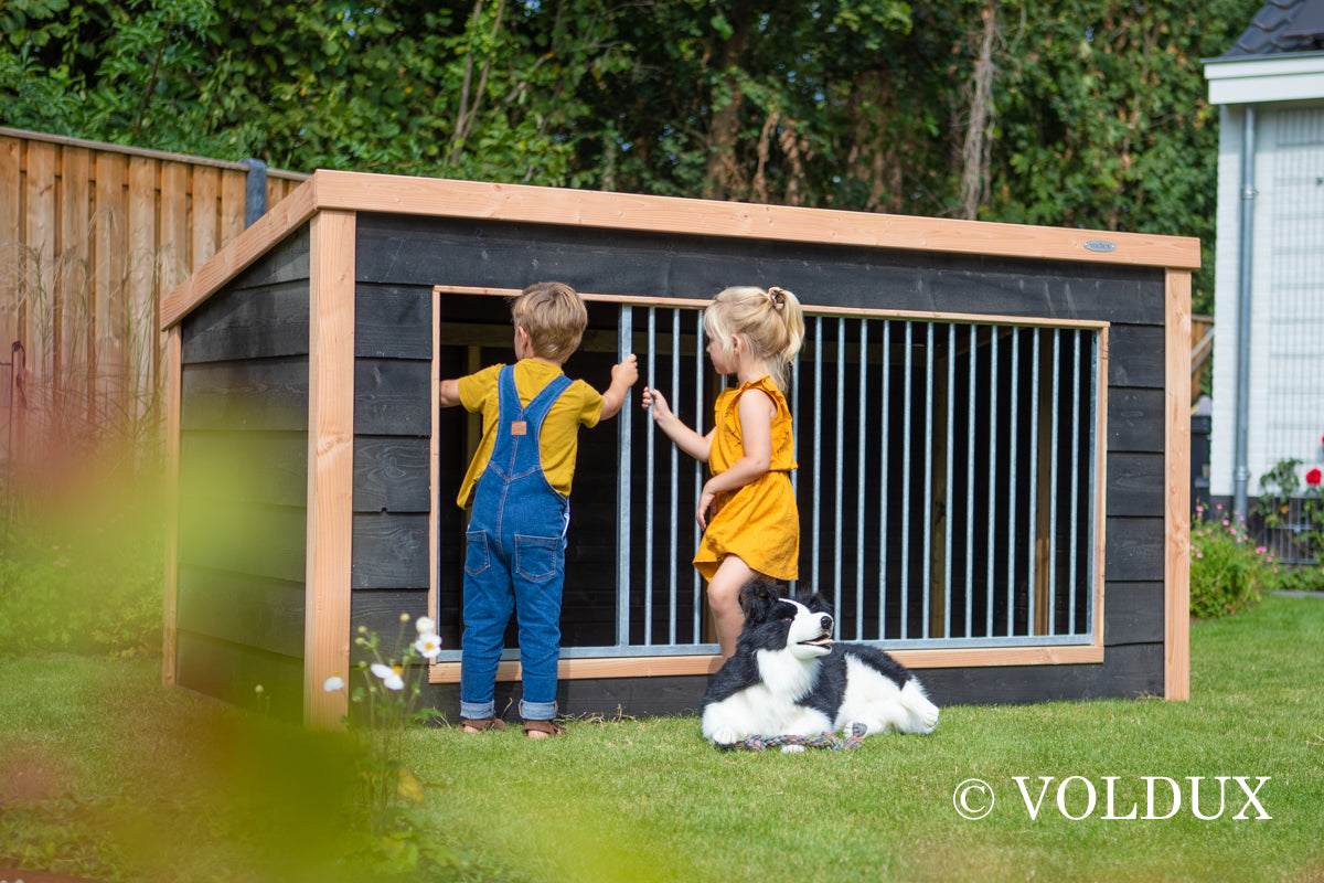 Hondenkennel Reno – Douglas 260x130x132 cm – foto 5