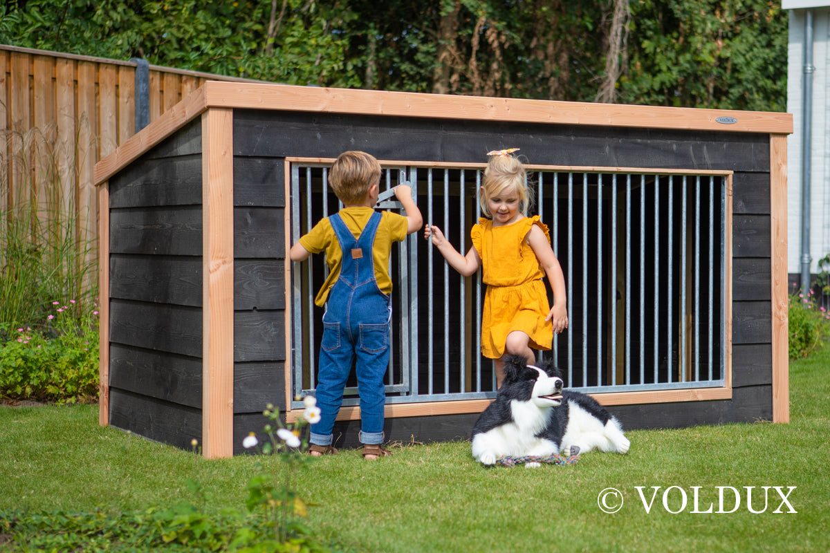 Hondenkennel Reno – Douglas 260x130x132 cm – foto 6