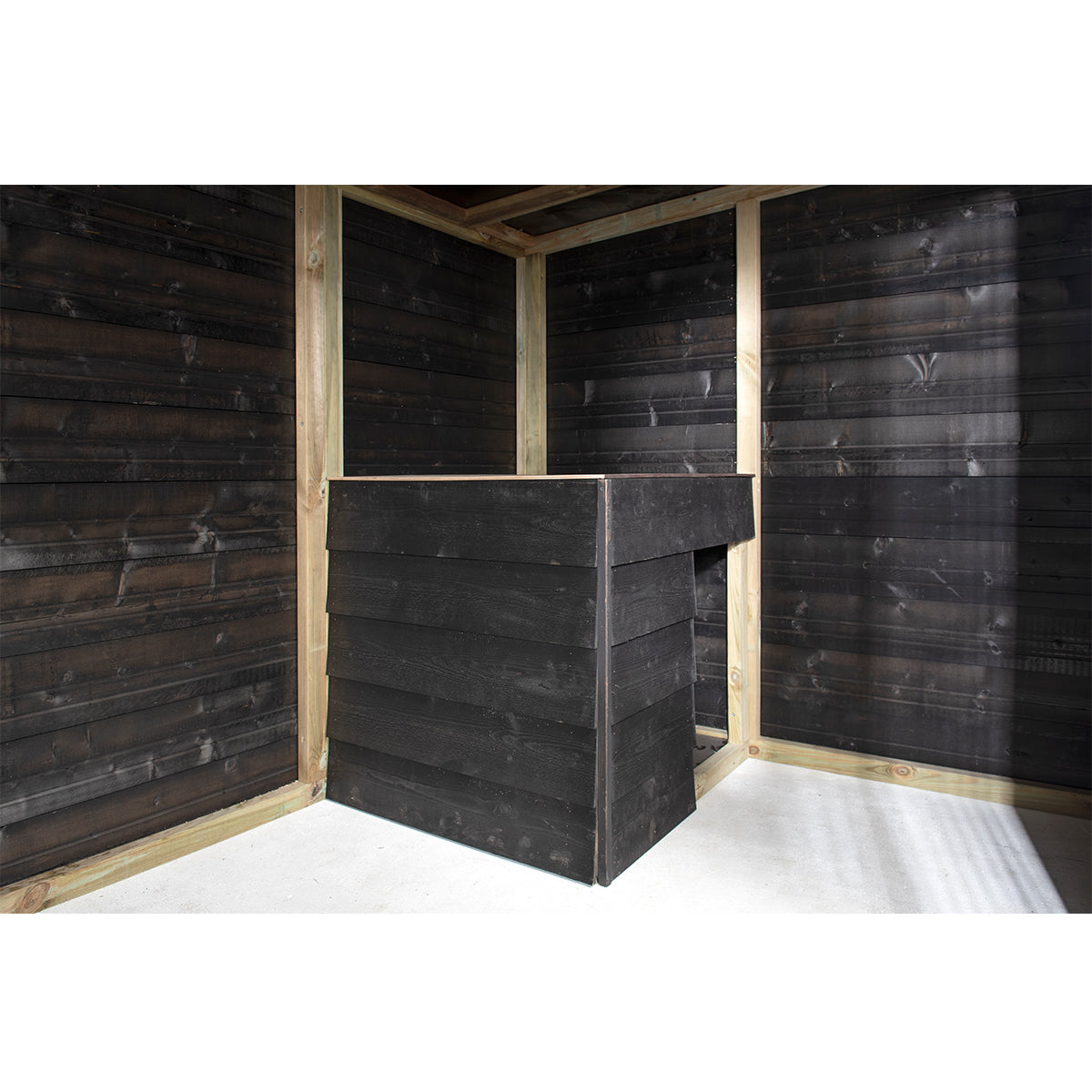 Hondenkennel Bo | Hout & Staal | 208x196x316 cm – foto 3