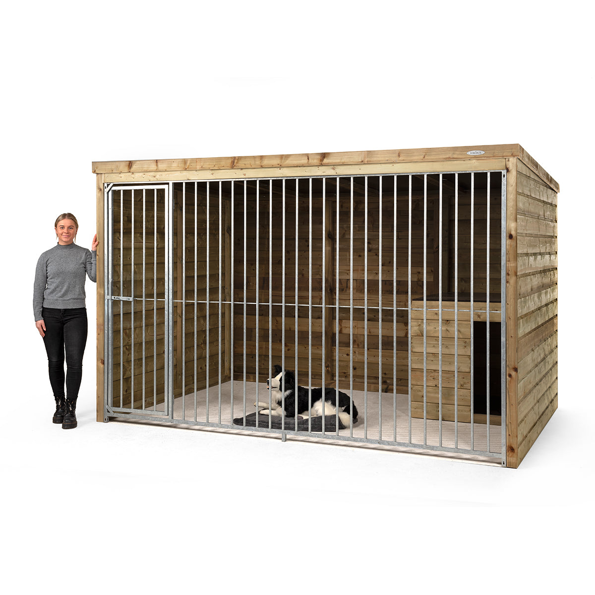 Hondenkennel Max | Hardhout voor buiten – foto 3