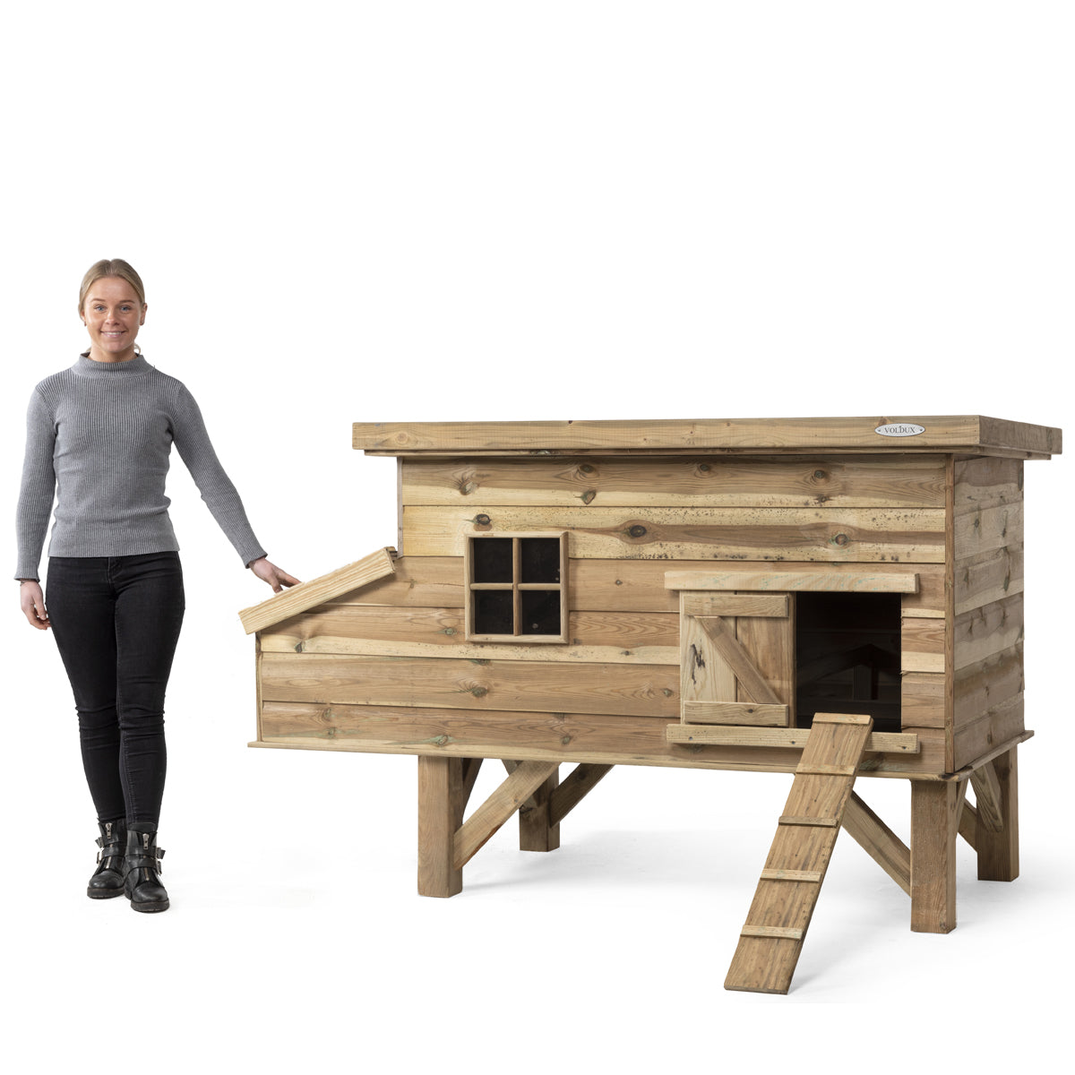 Kippenhok Finn 88x88x110 cm – foto 2