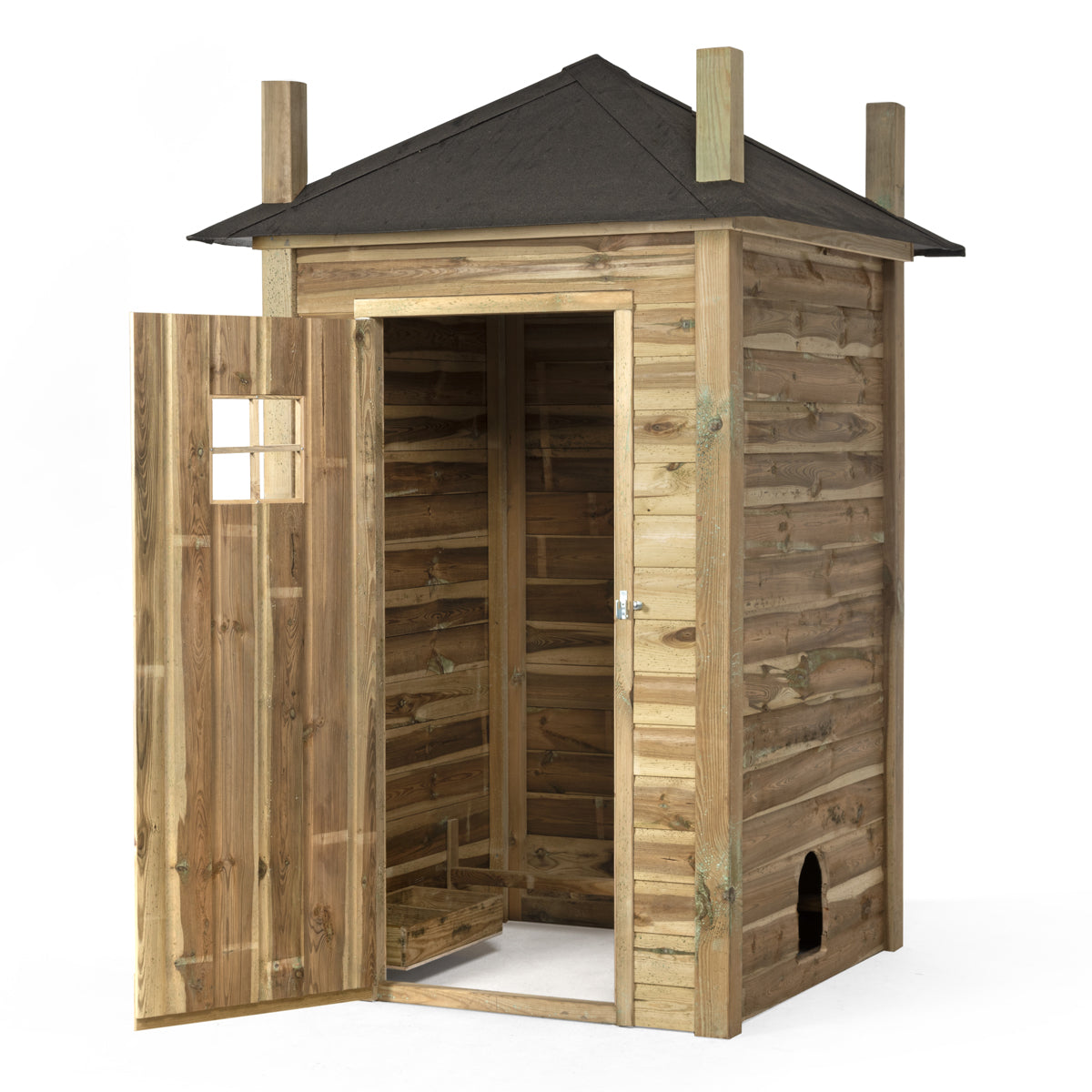 Kippenhok Hooiberg Eline 150x150x235 cm – foto 4