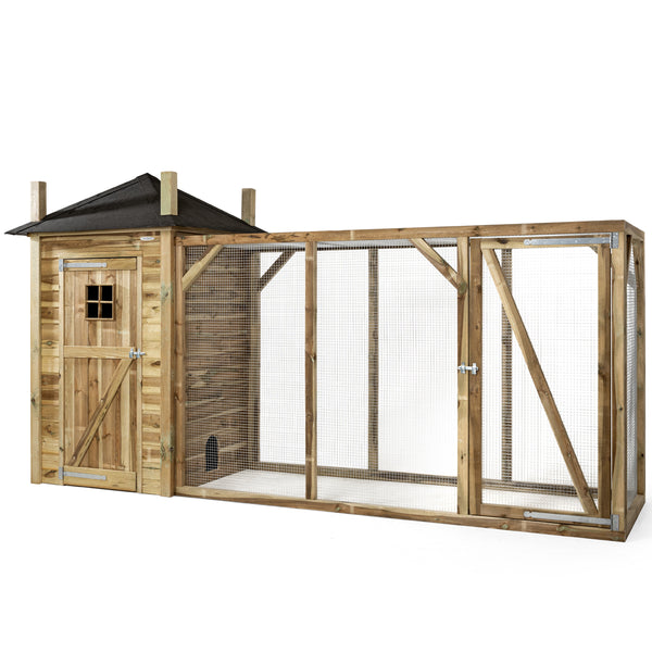 Kippenhok Hooiberg Eline XL – 437 cm