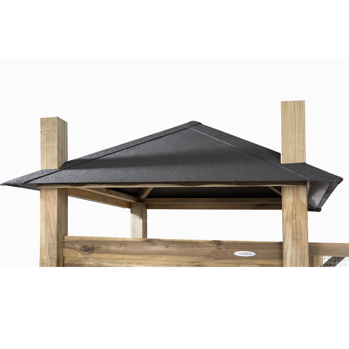 Kippenhok Hooiberg Loes 175x175x225 cm – foto 6