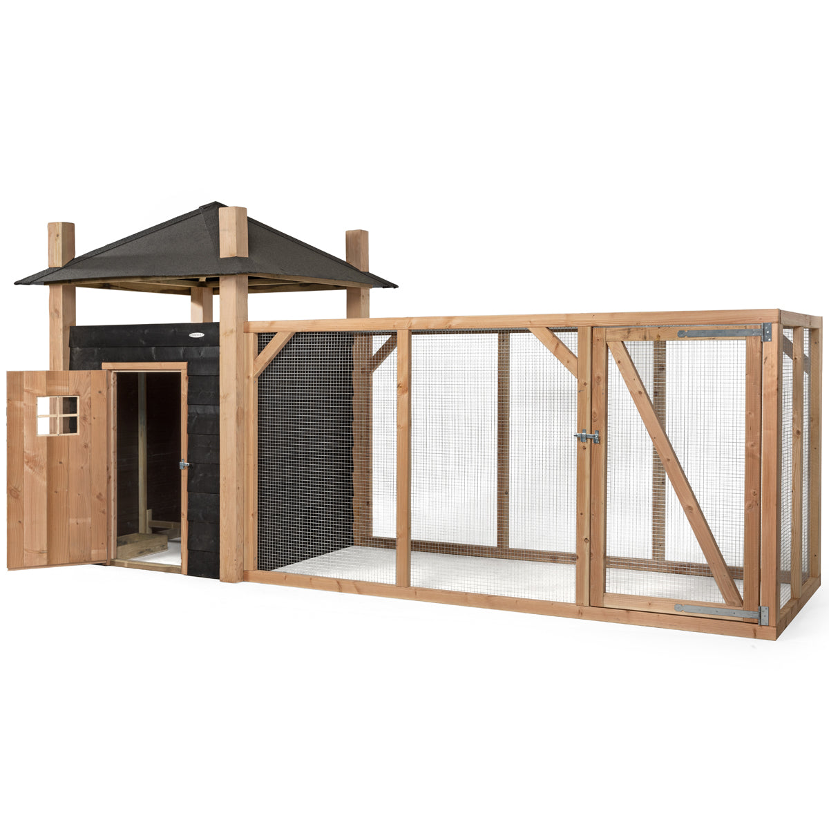 Kippenhok Hooiberg Niek XL 175x175x225 cm – foto 4