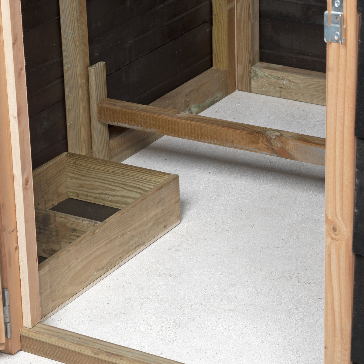 Kippenhok Hooiberg Niek XL 175x175x225 cm – foto 6