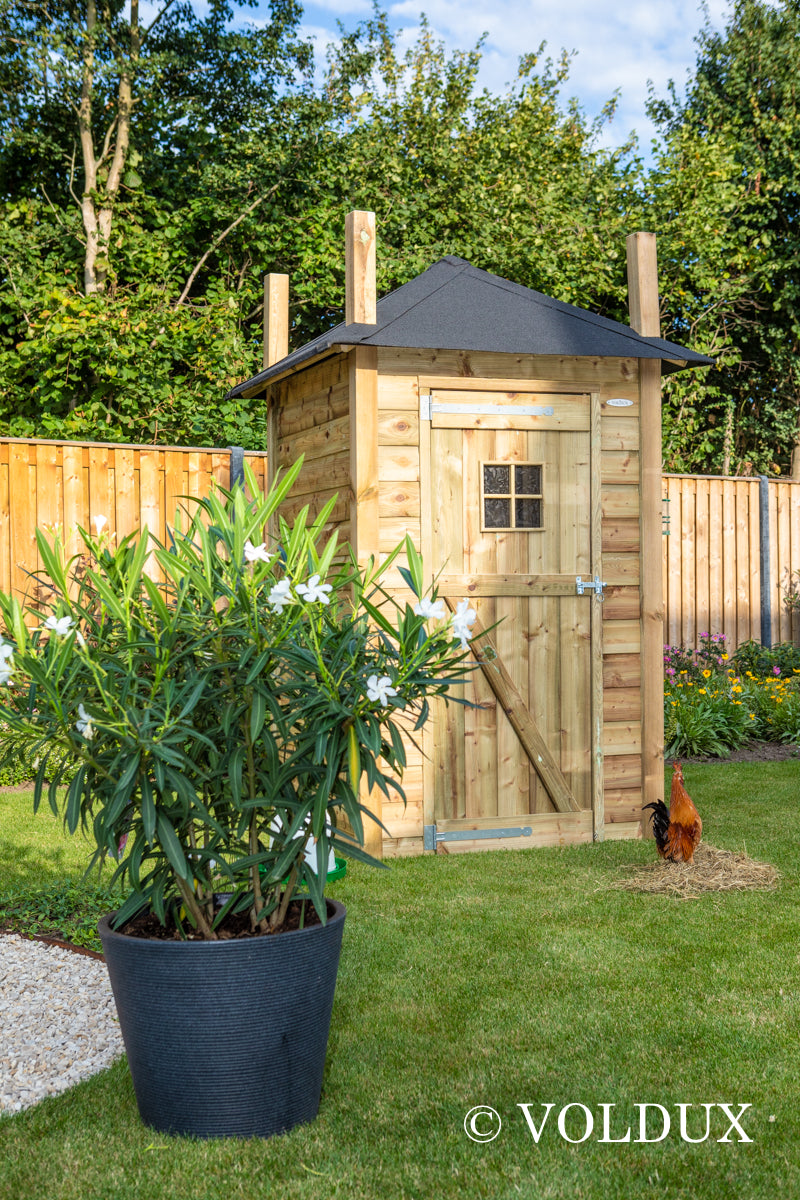 Kippenhok Hooiberg Eline 150x150x235 cm – foto 9
