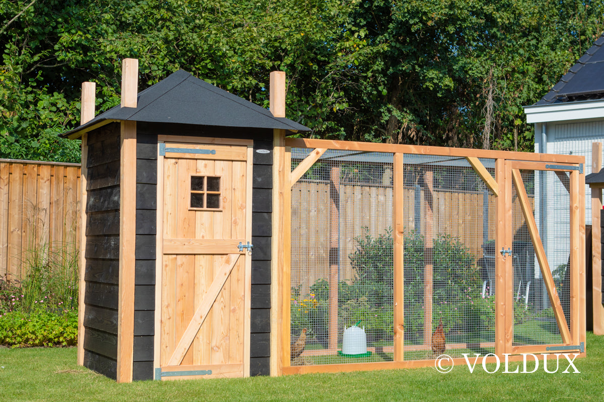 Kippenhok Hooiberg Mees XL 437x125x235 cm – foto 15