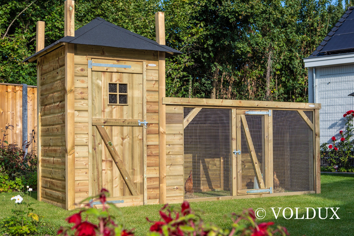 Kippenhok Lotte 150x235x235 cm – foto 20