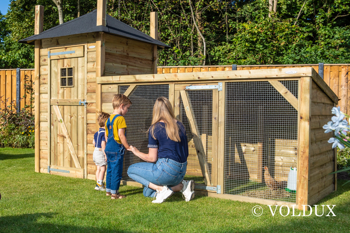 Kippenhok Lotte 150x235x235 cm – foto 10