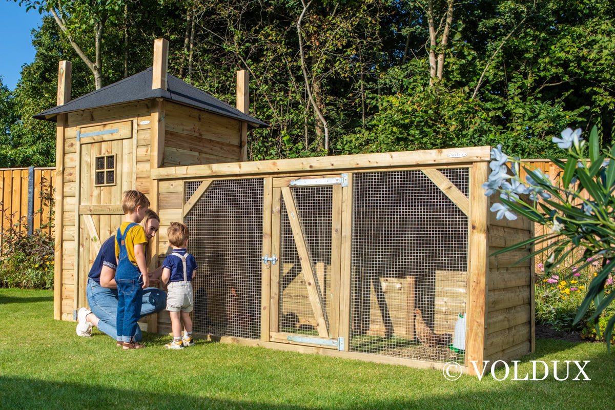 Kippenhok Lotte 150x235x235 cm – foto 12