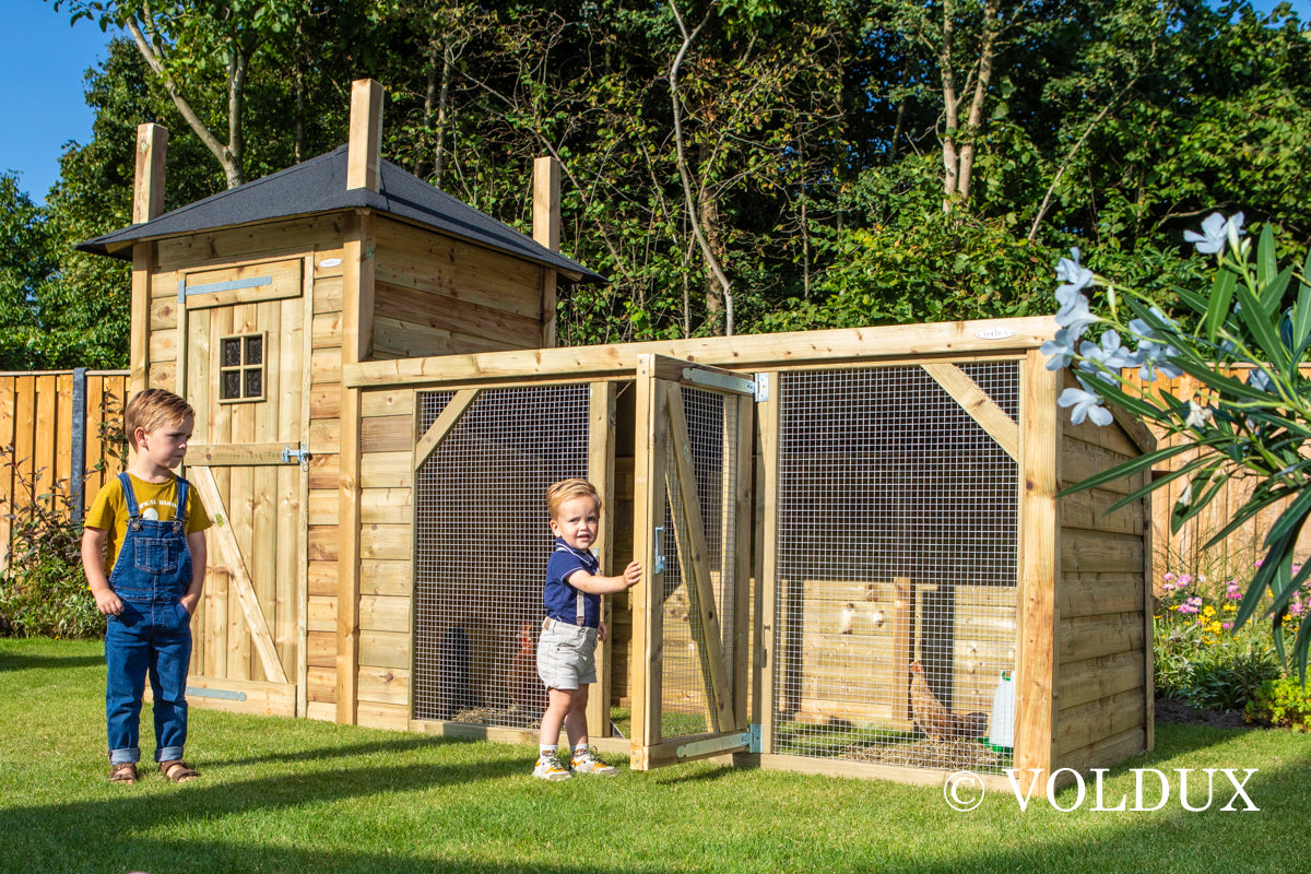 Kippenhok Lotte 150x235x235 cm – foto 14