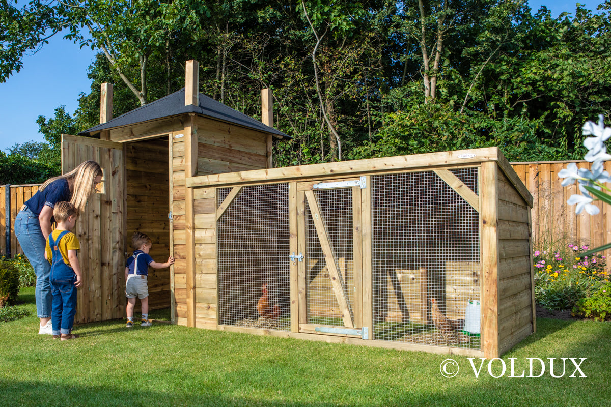 Kippenhok Lotte 150x235x235 cm – foto 17
