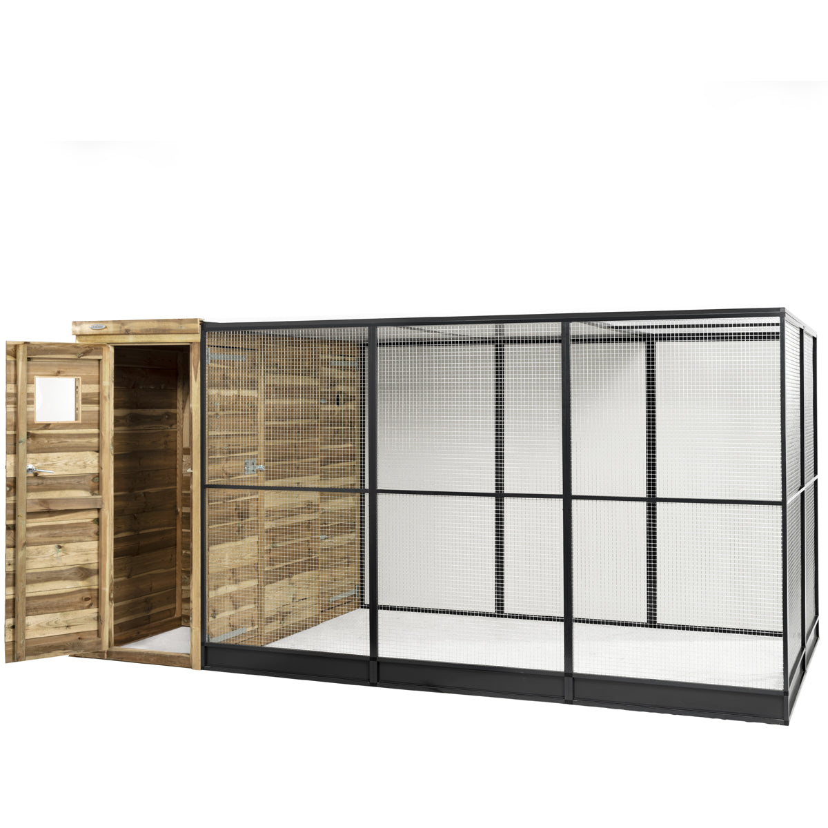 Volière R10 links 391x200x190 cm – foto 3