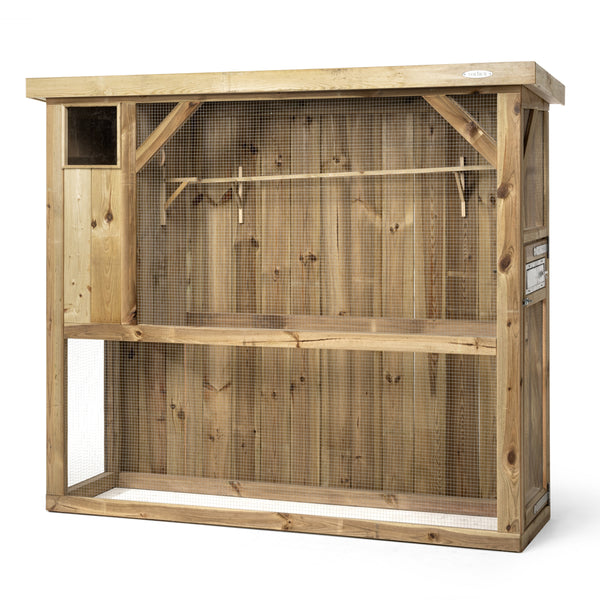 Volière R1 links – 215 x 70 x 185 cm