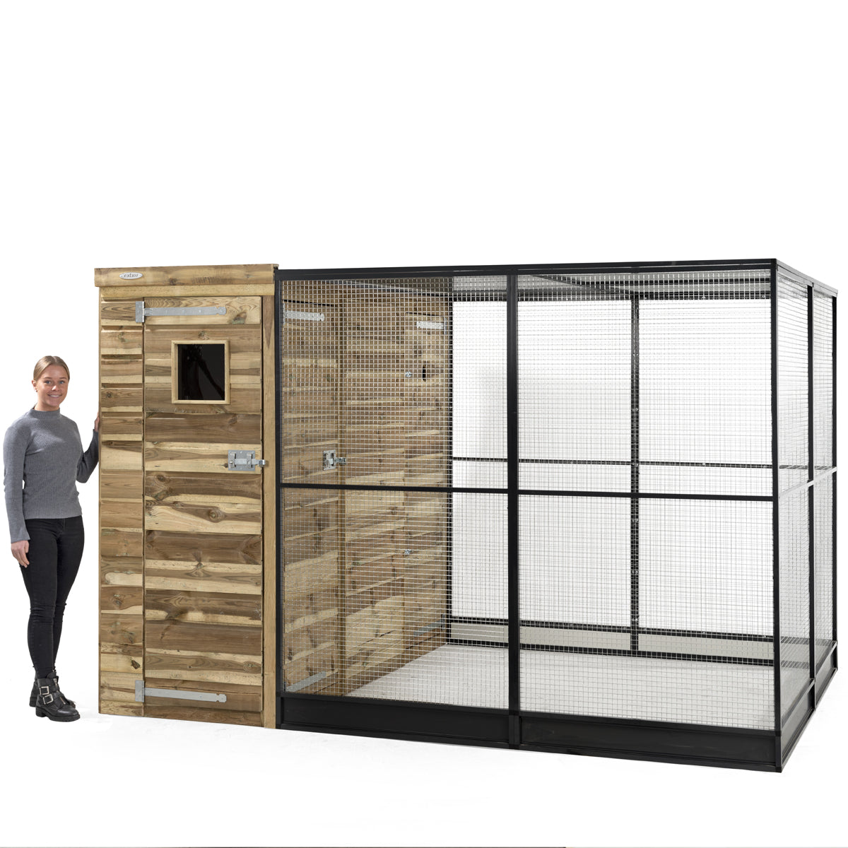 Volière R9 links 200x289x190 cm – foto 3