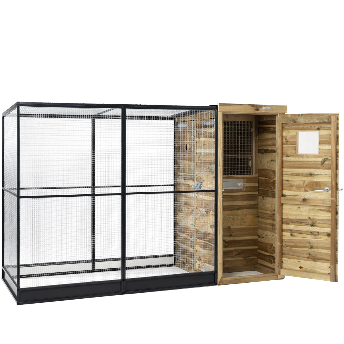Volière Thomas rechts 289x120x190 cm – foto 6