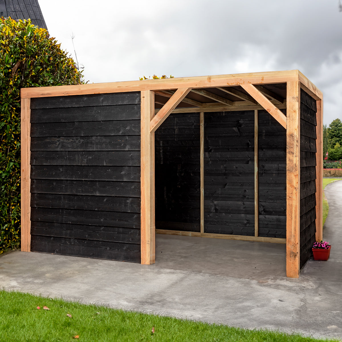 Tuinberging Douglas hout – onderhoudsvrij 369x196cm – foto 5