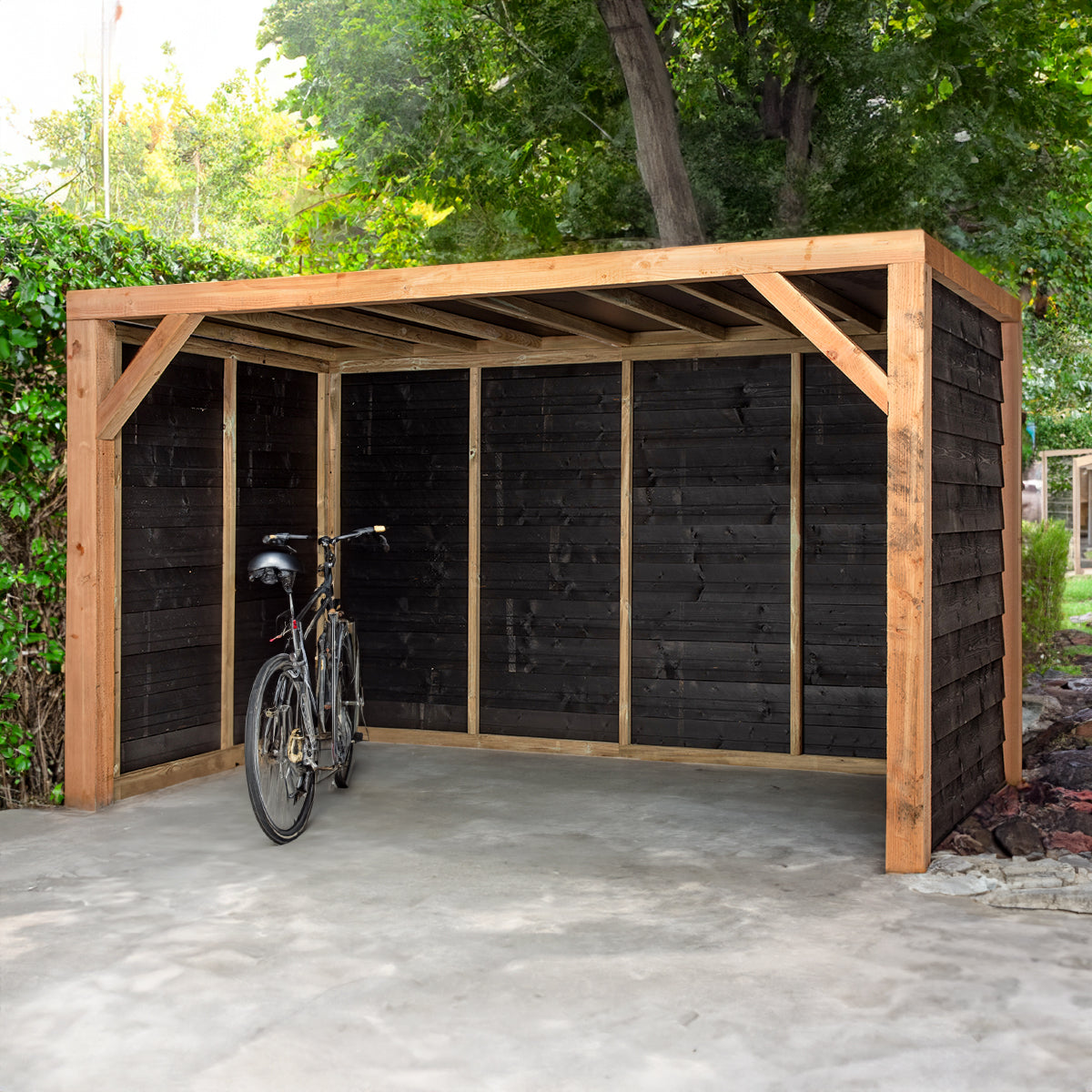 Tuinberging Douglas hout | onderhoudsvrij, 369x196 cm – foto 5
