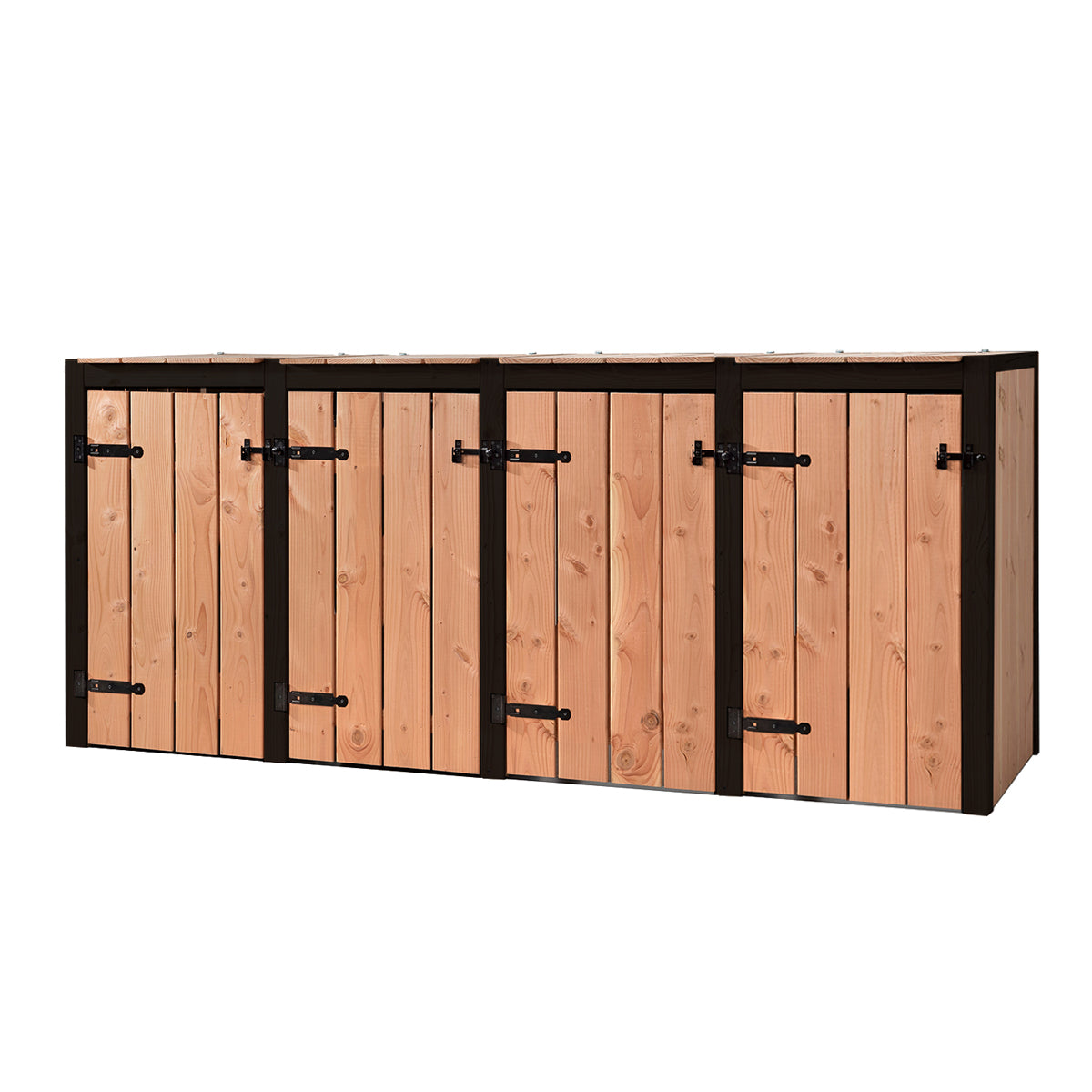 Kliko ombouw vier containers – past 4x 240 liter