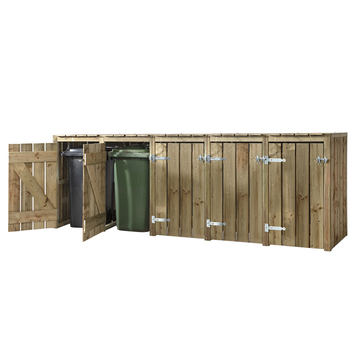 Kliko ombouw bouwpakket – 5 containers – geïmpregneerd hout – foto 3