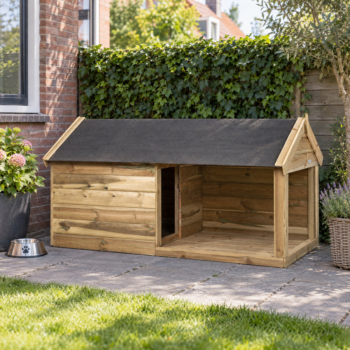 Hondenhok Storm – geïmpregneerd hout